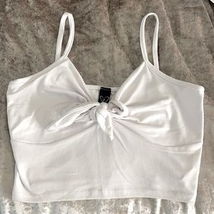 Windsor Bow tie crop top